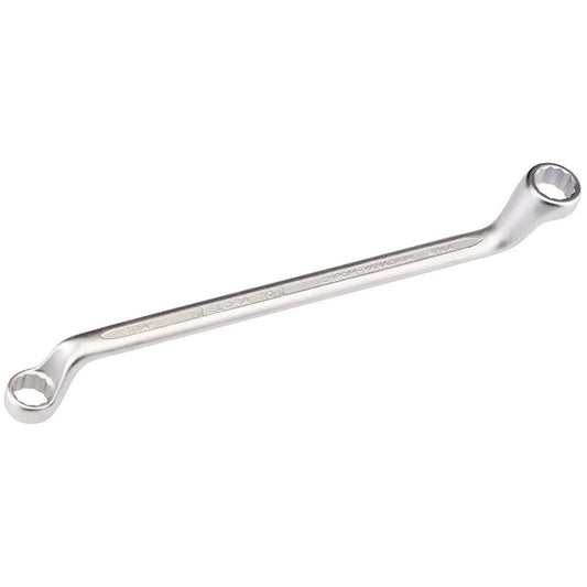 Elora 1/2 x 9/16" Deep Crank Imperial Ring Spanner Offset at 45° bi-hex 05707