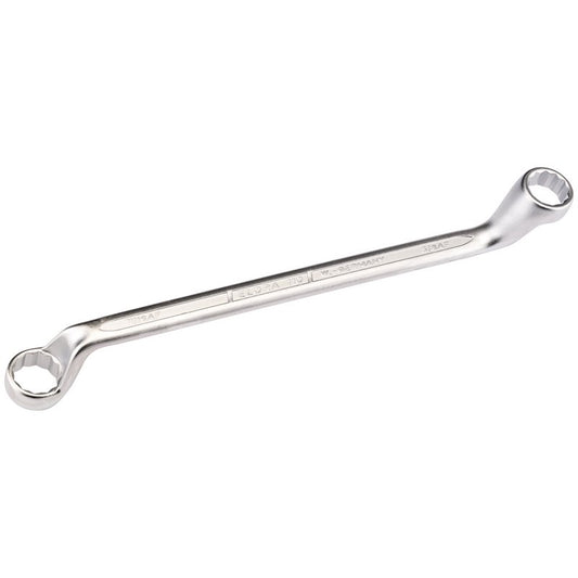 Elora 5/8 x 11/16" Deep Crank Imperial Ring Spanner Offset at 45° bi-hex 05731