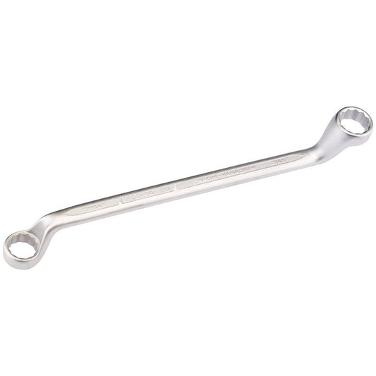 Elora 11/16 x 3/4" Deep Crank Imperial Ring Spanner Offset at 45° bi-hex 05757