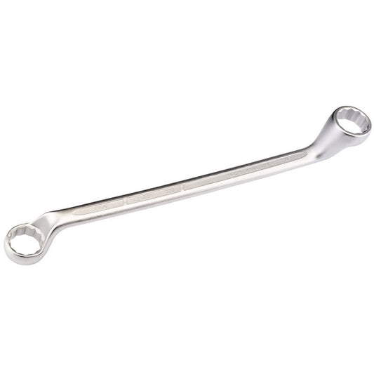 Elora Deep Crank Imperial Ring Spanner Offset at 45° bi-hex 15/16 x 1" 05856