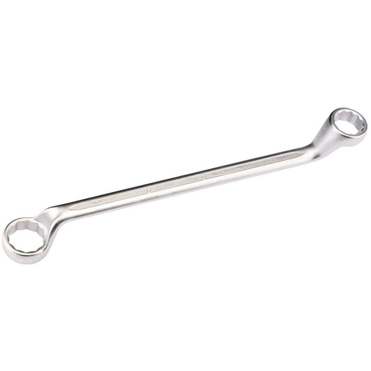 Elora 1.1/16 x 1.1/4" Deep Crank Imperial Ring Spanner Offset at 45° bihex 05880