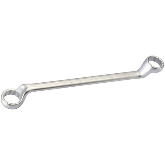Elora 1.1/4 x 1.7/16" Deep Crank Imperial Ring Spanner Offset at 45° bihex 05905