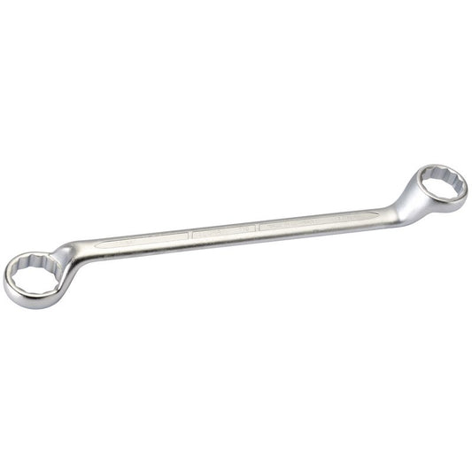 Elora 1.7/16 x 1.5/8" Deep Crank Imperial Ring Spanner Offset at 45° bihex 05955