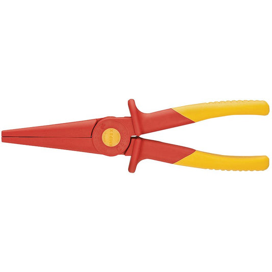 Knipex 220mm Fully Insulated S Range Soft Grip Long Nose Pliers 98 62 02