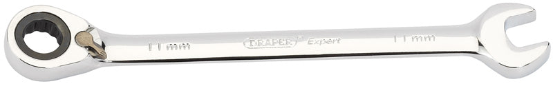 Expert 11mm Draper Expert Hi-Torq® Metric Reversible Ratcheting Combination Spanner