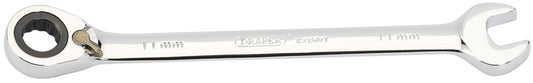 Expert 11mm Draper Expert Hi-Torq® Metric Reversible Ratcheting Combination Spanner