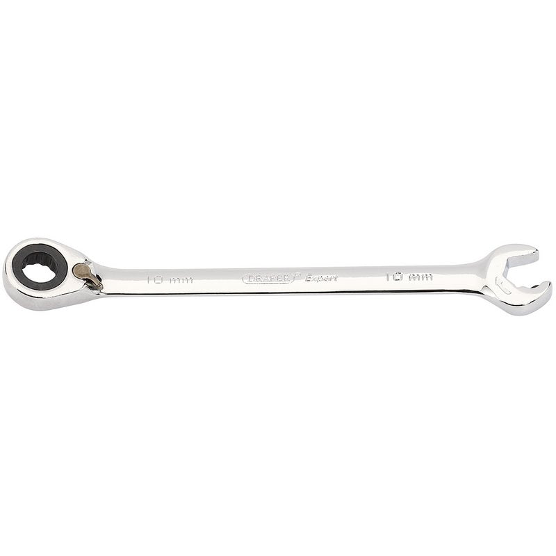Expert 10mm Draper Expert Hi-Torq® Metric Reversible Double Ratcheting Combination Spanner