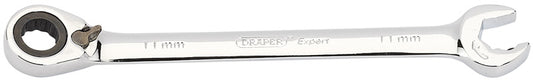 Draper Expert 11mm Metric Reversible Double Ratcheting Combination Spanner 06842