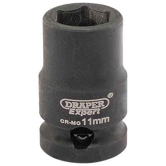 Draper Expert 11mm 3/8"D 6 Point Impact Socket Standard Length HI-TORQ 06870