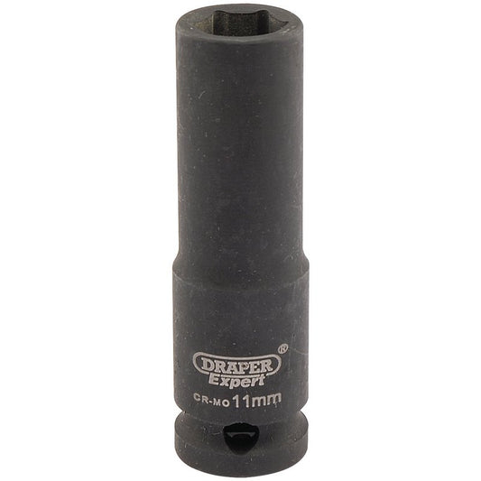 Draper Expert 11mm 3/8"D 6 Point Deep Impact Socket HI-TORQ 06884