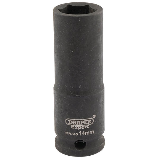 Draper Expert 14mm 3/8"D 6 Point Deep Impact Socket HI-TORQ 06887