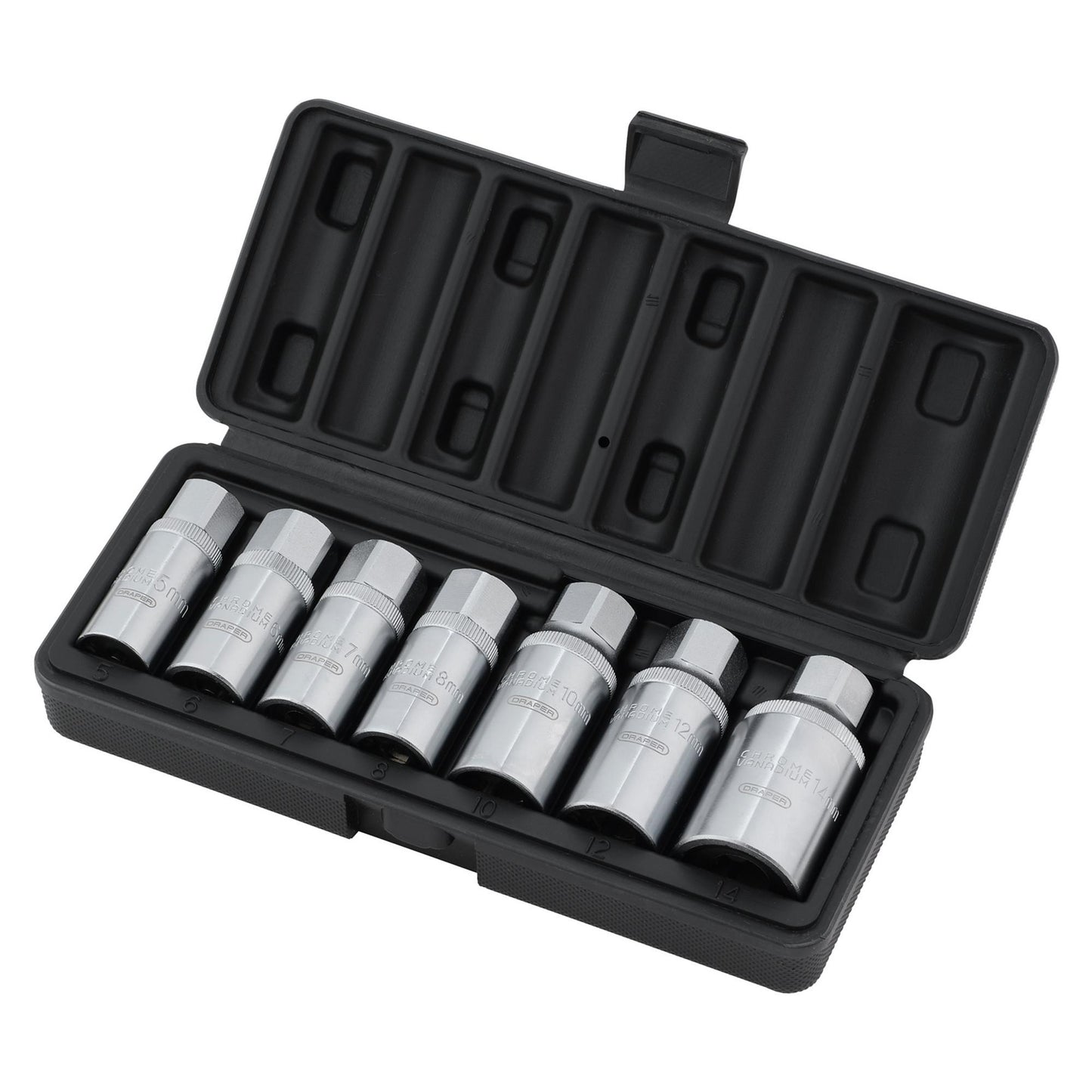 Stud Extractor Set, 3/8" Sq. Dr., 1/2" Sq. Dr. (7 Piece)