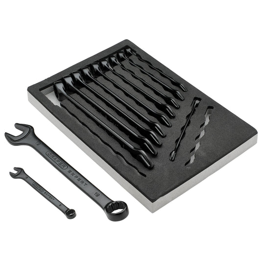 Draper Expert HI-TORQ Metric Combination Spanner Set in EVA Foam Tray 12pc 07143