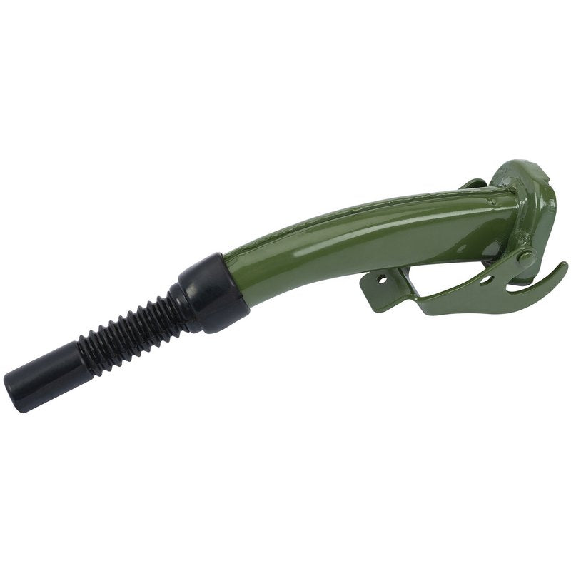 Draper Green Steel Spout for 10/20L Fuel Cans 07826