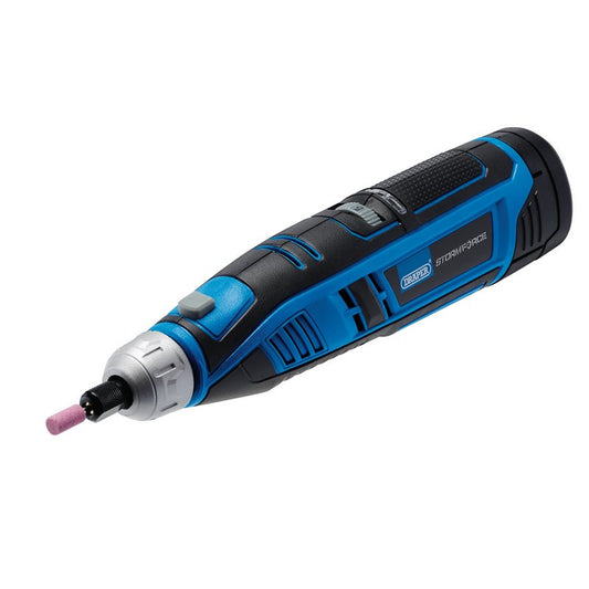 Draper 10.8V Power Interchange Rotary Multi-Tool Kit 1.5Ah Battery 50 Pc 07849