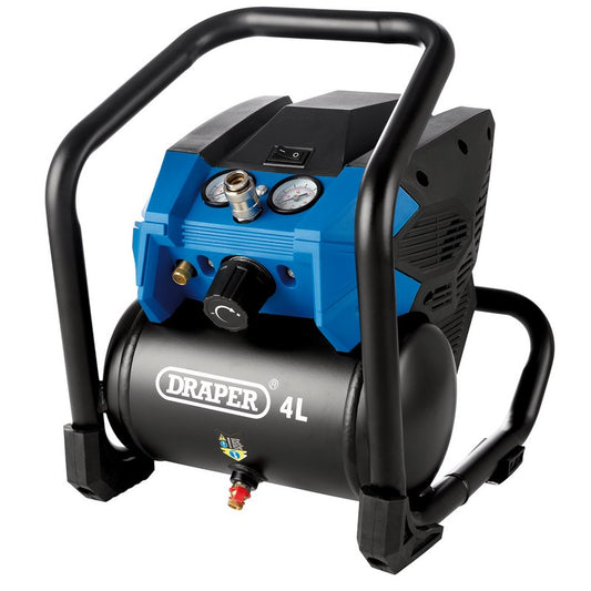 Draper D20 20V Cordless Compressor 4L Sold Bare Weight 8.122kgs Portable 08093