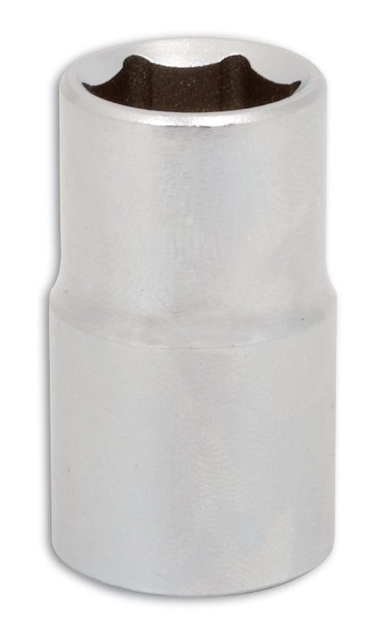 Laser Tools 14mm Standard Length Chrome Socket 1/2"D Single Hex 6pt 0810