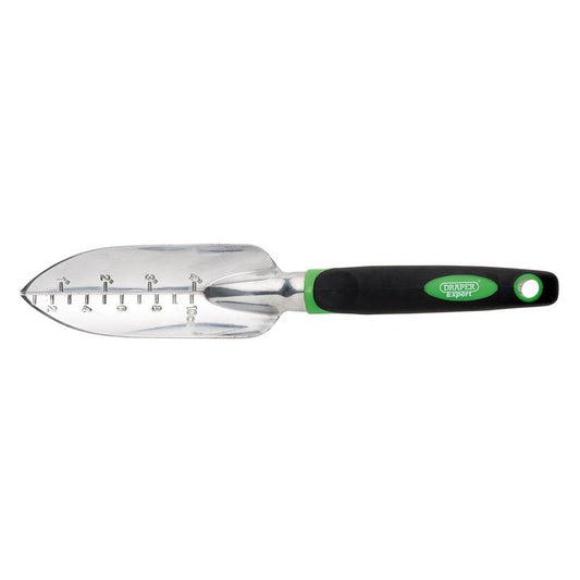 Draper Expert Aluminium Transplanting Trowel Ergonomic Soft Grip 08332