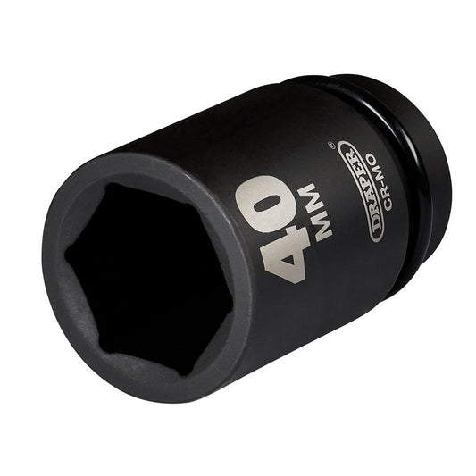 Draper 40mm 1" Dr Deep Impact Socket Single Hex HI-TORQ