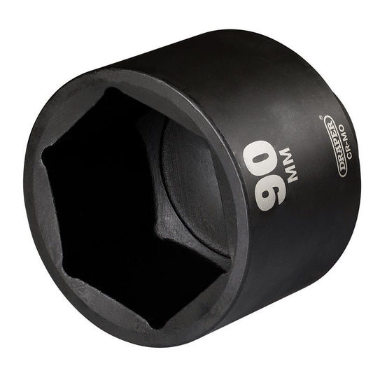 Draper 90mm 1" Dr Deep Impact Socket Single Hex HI-TORQ