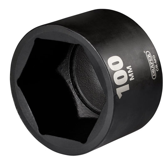 Draper 100mm 1" Dr Deep Impact Socket Single Hex HI-TORQ 08529