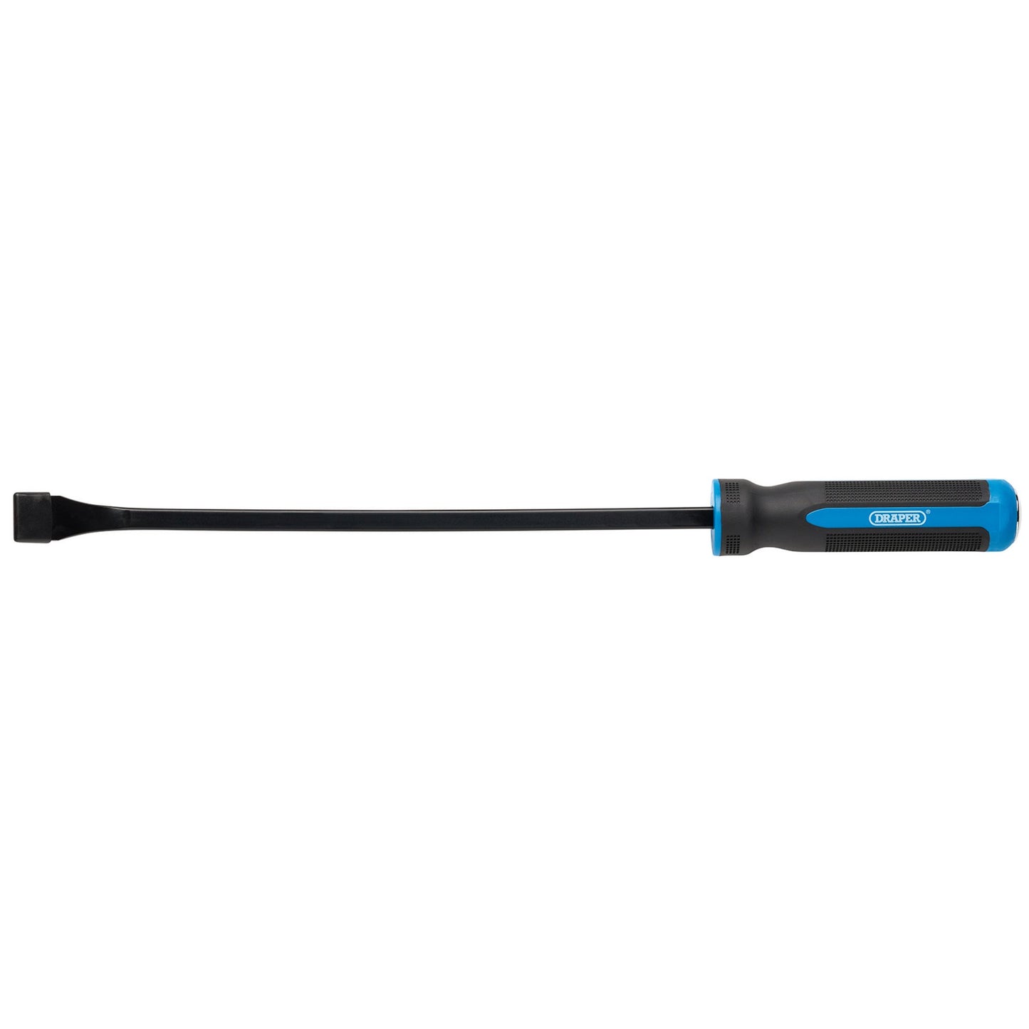 Draper Soft Grip Pry Bar 450mm Curved Blade And Striking Cap 08562