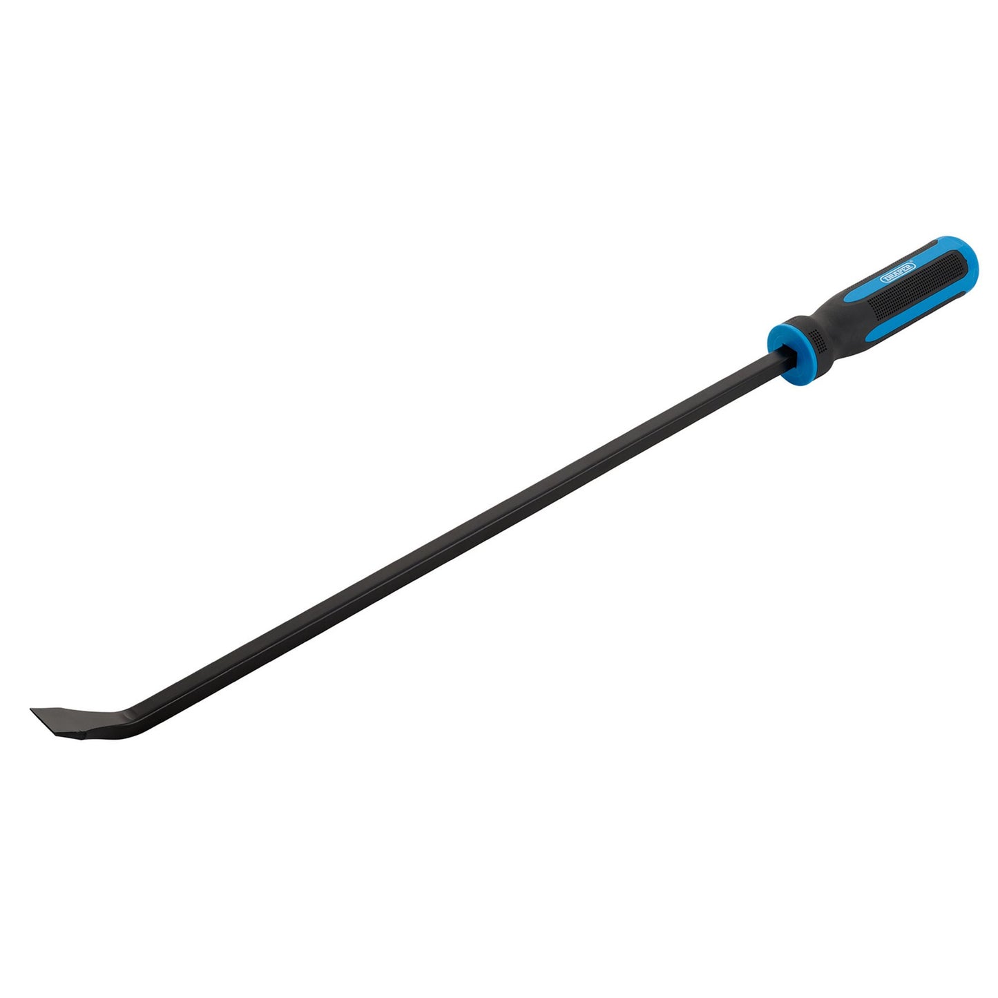 Draper Soft Grip Pry Bar 600mm Curved Blade And Striking Cap 08563