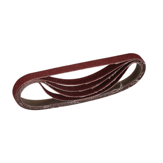 Draper Cloth Sanding Belt 10 x 330mm 80 Grit 5 Pack 08683