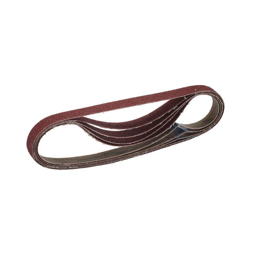 Draper Cloth Sanding Belt 13 x 457mm 80 Grit 5 Pack 08689