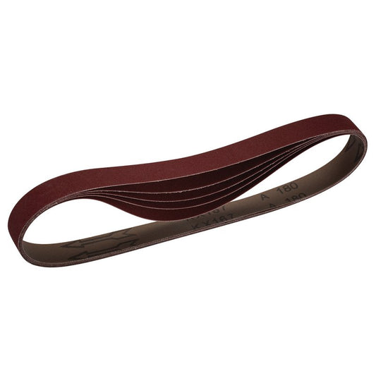 Draper Cloth Sanding Belt 25 x 762mm 40 Grit 5 Pack 08694