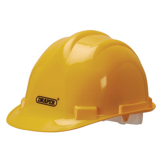 Draper Safety Helmet Yellow Size head circumference 53––63cm 08906