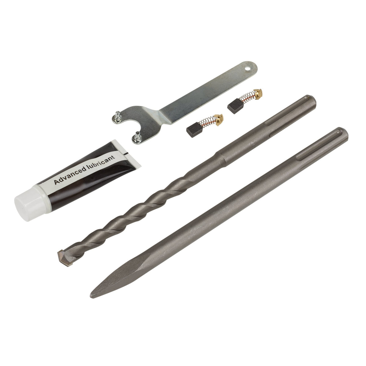 Draper 230V 1600W SDS MAX Rotary Hammer Drill Handle Case Drill Bit Chisel 08936