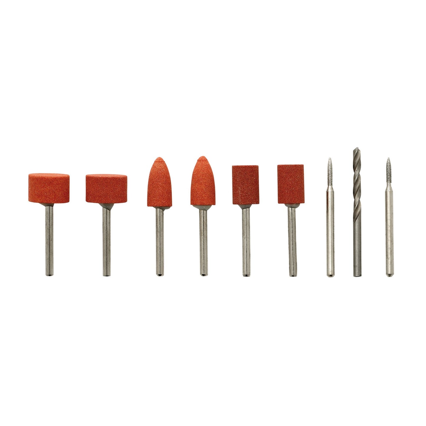 Draper D20 Universal Grinding Drilling Points for Engraver Grinder 9 pc 08959
