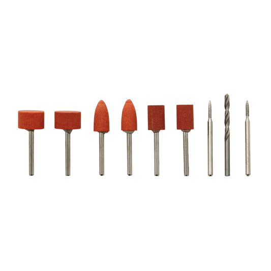Draper D20 Universal Grinding Drilling Points for Engraver Grinder 9 pc 08959