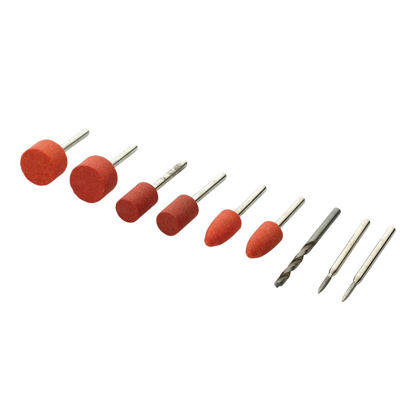 Draper D20 Universal Grinding Drilling Points for Engraver Grinder 9 pc 08959