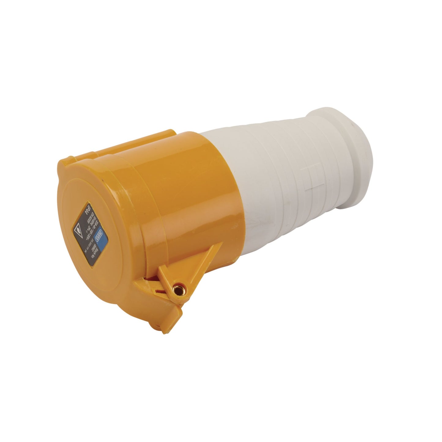 Draper 110V Electrical Site Socket 32A Spring Hinged Lid For Outdoor Use 08962