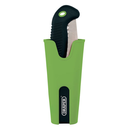 Draper Folding Pruning Saw Holster Set Length 180mm 2 Piece Comfort Grip 09010