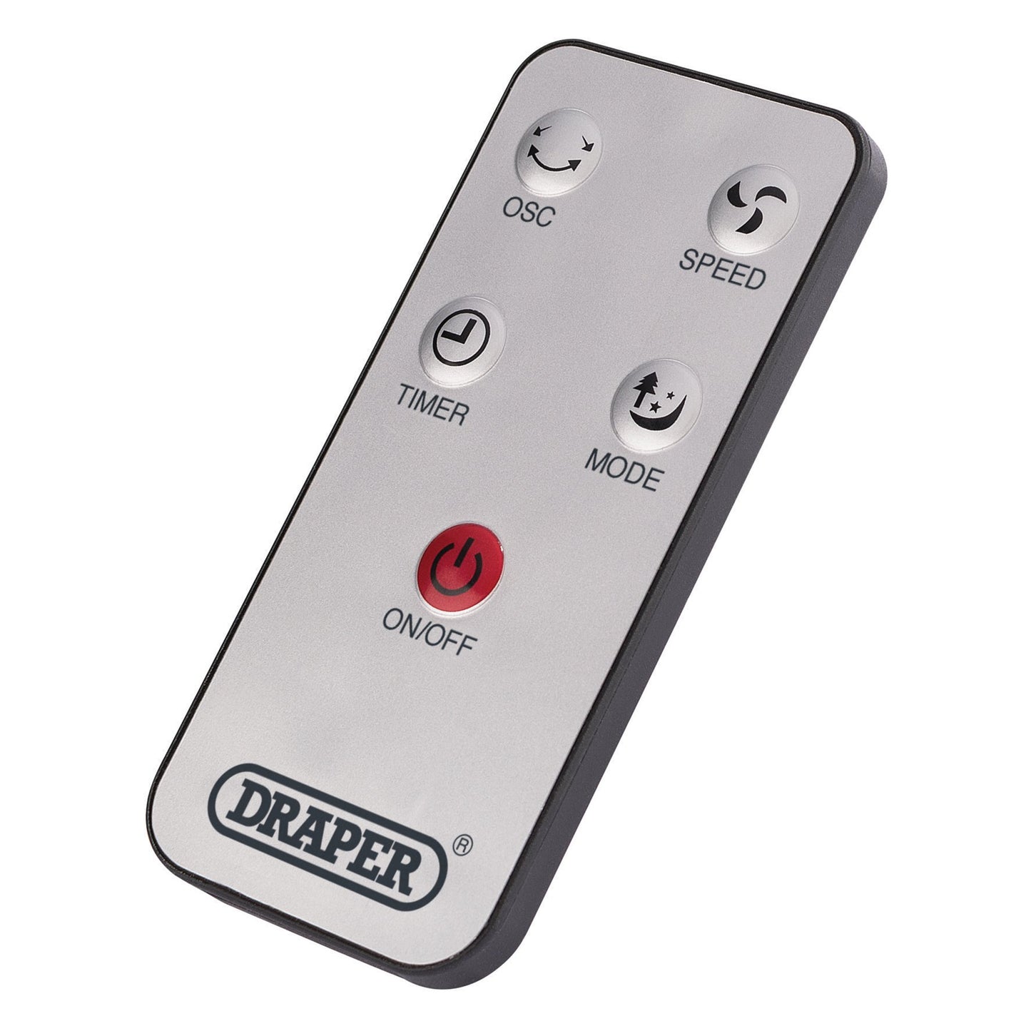 Draper 230V Oscillating Tower Fan 775mm 40W 3 Speed Remote Control & Timer 09125