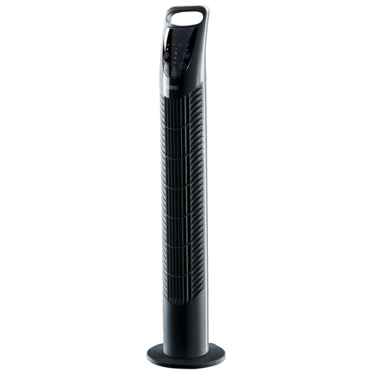 Draper 230V Oscillating Tower Fan 775mm 40W 3 Speed Remote Control & Timer 09125