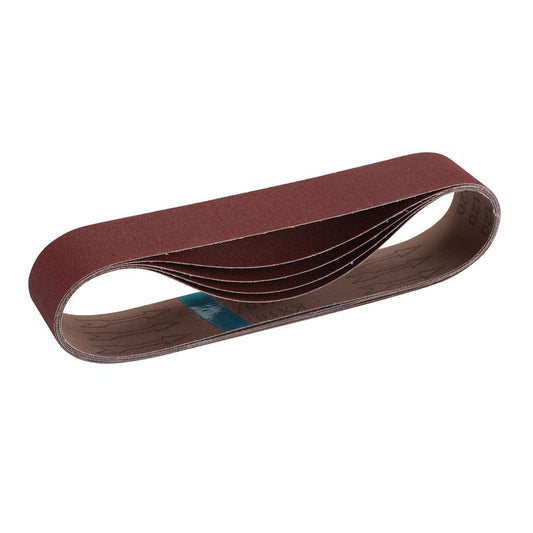 Draper Cloth Sanding Belt 50 x 686mm 120 Grit 5 Pack 09218
