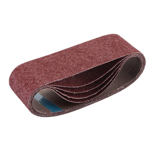 Draper Cloth Sanding Belt 75 x 533mm 40 Grit 5 Pack 09238