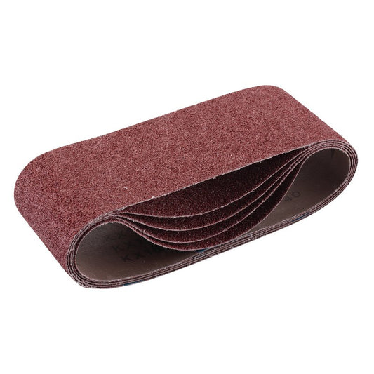 Draper Cloth Sanding Belt 100 x 610mm 40 Grit 5 Pack 09247