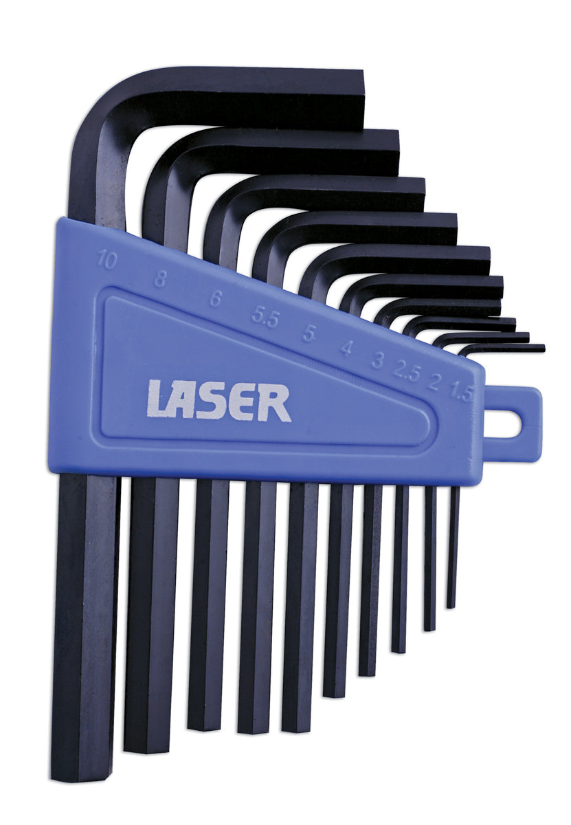 Laser Tools Metric Hex Key Set 10pc 0952