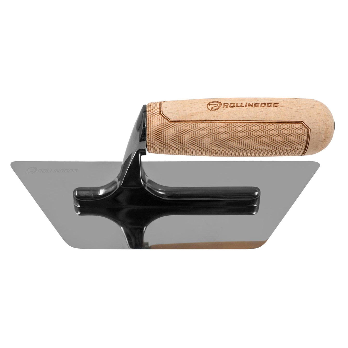Rollingdog Doberman Venetian Plaster Trowel 240 x 130 x 100mm Stainless 09646