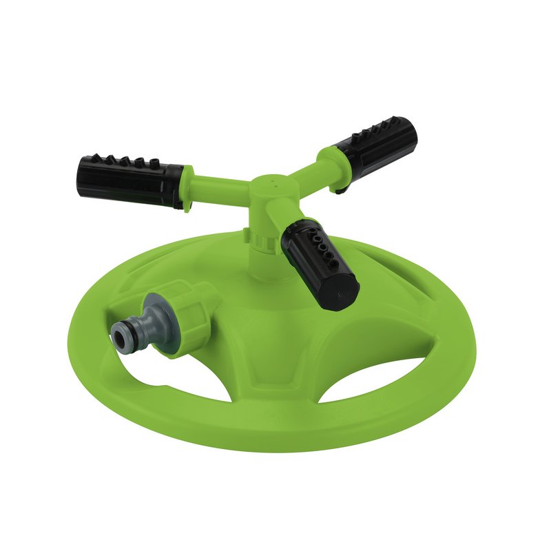 Draper Adjustable Revolving 3 Arm Sprinkler coverage adjustment 71-143m² 09689