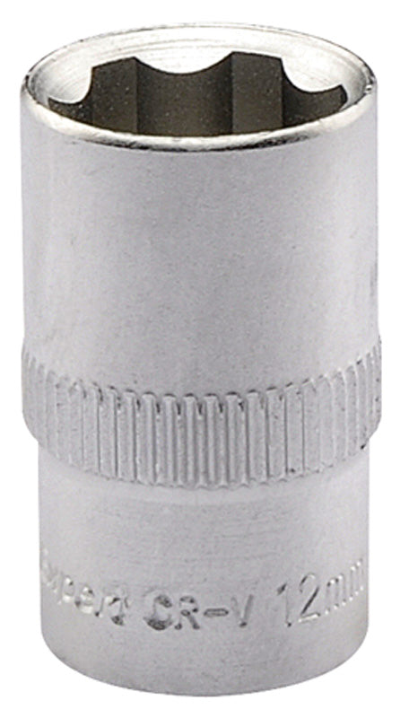 Expert 12mm 3/8" Square Drive 6Pt Draper Expert Hi-Torq® Metric Socket