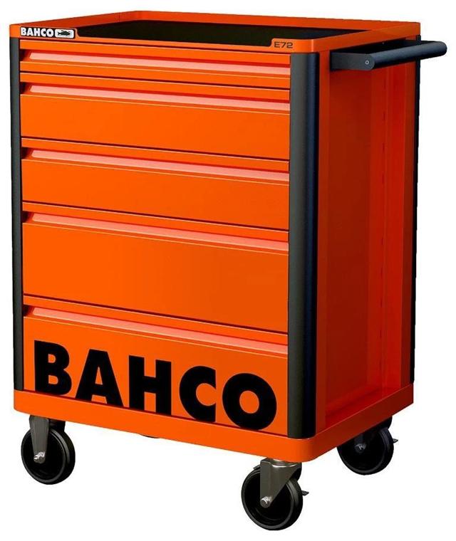 Bahco 5 Drawer Tool Trolley Orange E72 Workshop Cabinet Storage HUB 26in 1472K5