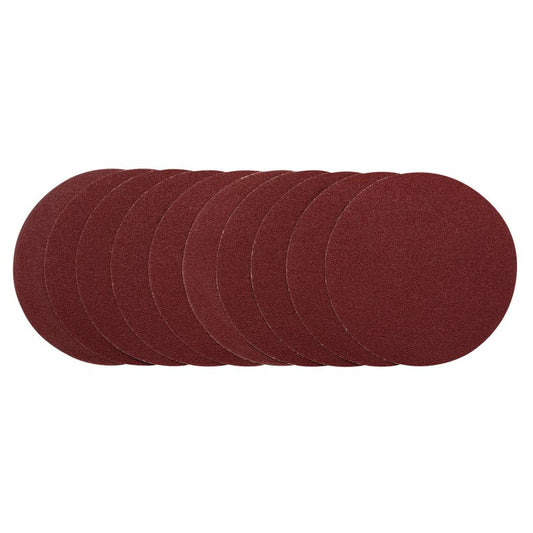 Draper Sanding Discs 200mm 40 Grit 10 Pack 10229