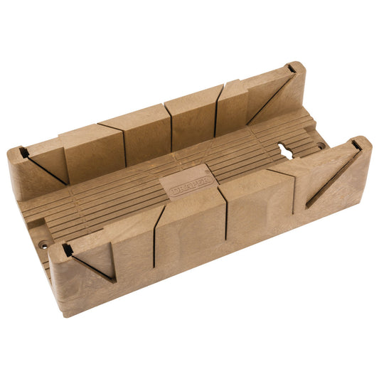 Draper Plastic Mitre Box 360 x 110 x 60mm Two 45° And One 90° Guides 10266