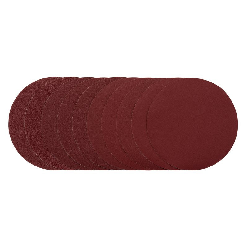 Draper Sanding Discs 200mm Assorted Grit 10 Pack 10364
